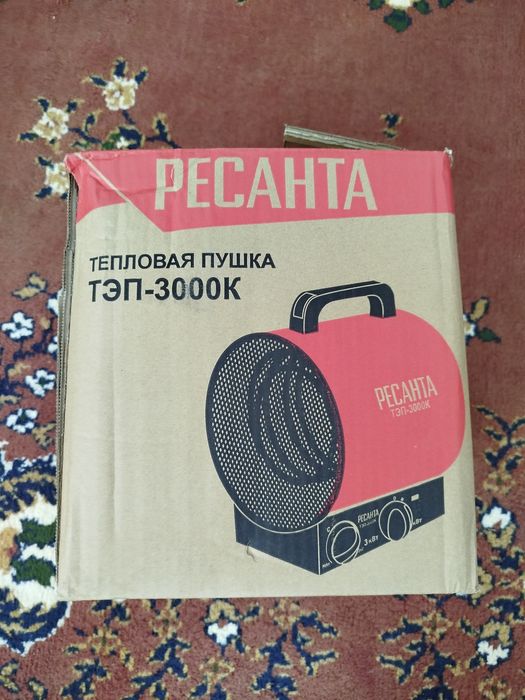 Тепловая пушка (обогреватель) Ресанта ТЭП-3000К, 3 кВт