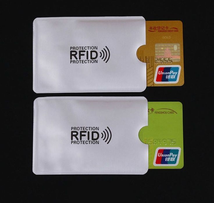 Защитно калъфче за безконтактна/RFID кредитна или дебитна карта