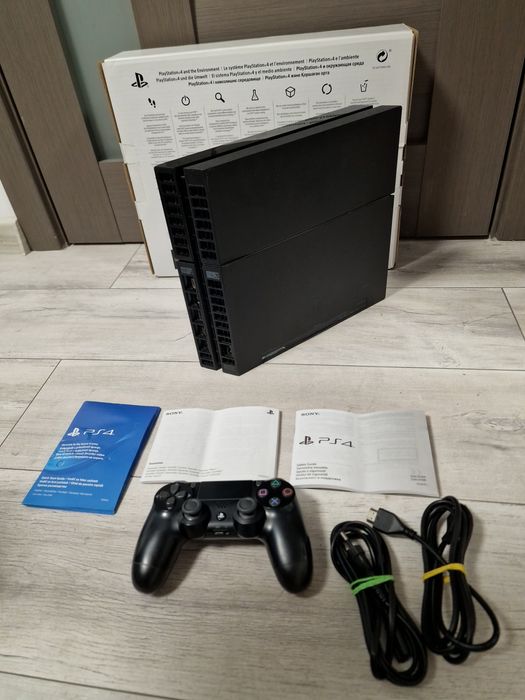 PS4 Playstation4, cutie + 57 jocuri