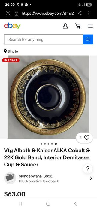 Set vază mică cu farfurie