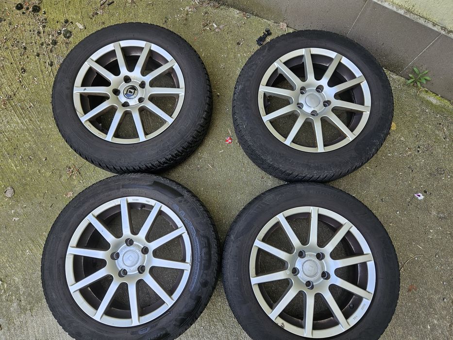 Продавам джанти 5x112 DIEWE D116 Made in Germany! Зимни гуми 205/60/16