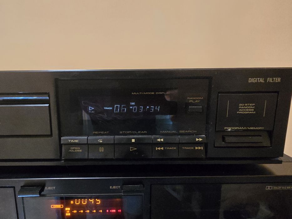 Sansui дек + Pioneer диск плейър