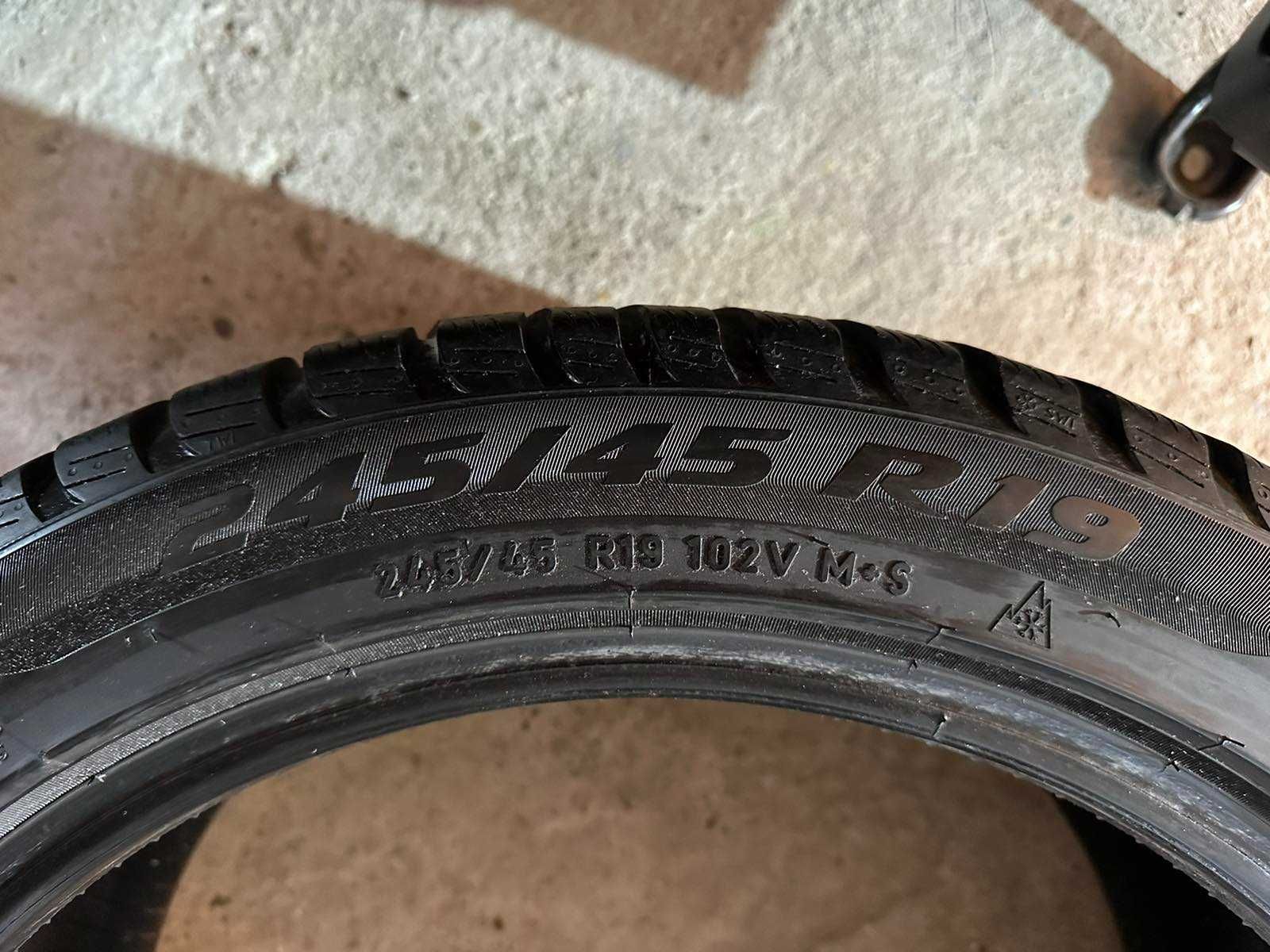 Зимни гуми PIRELLI SOTTOZERO 3 245/45/19 275/40/19 DOT 2421/2219