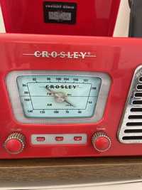 Vintage Crosley радио- грамофон