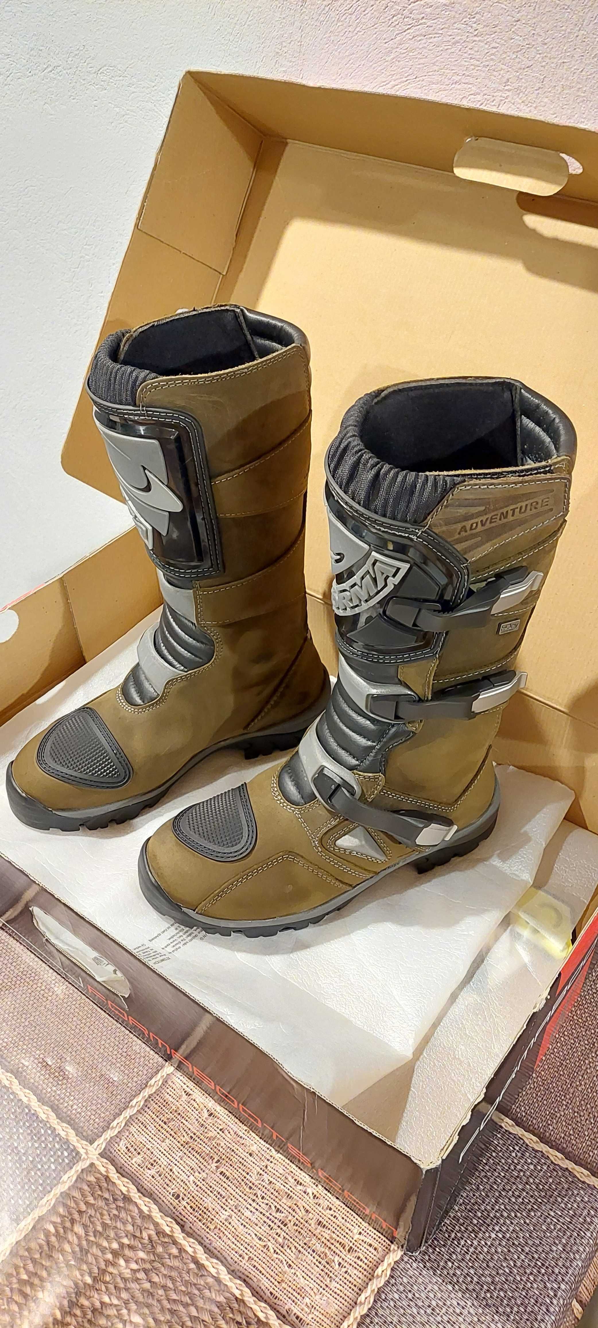 Cizme Moto Forma Boots Touring Adventure Hdry Brown