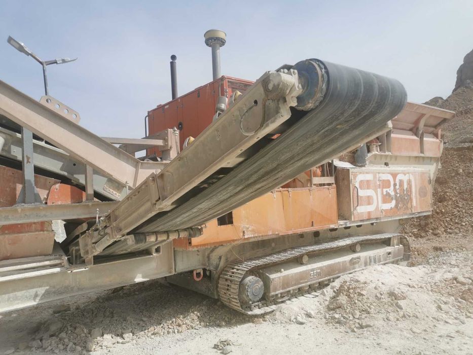 Concasor mobil cu impact