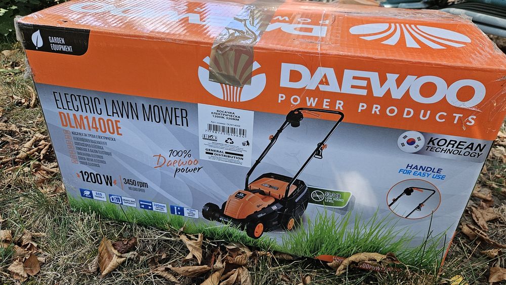 Vand masina de tuns iarba Daewoo