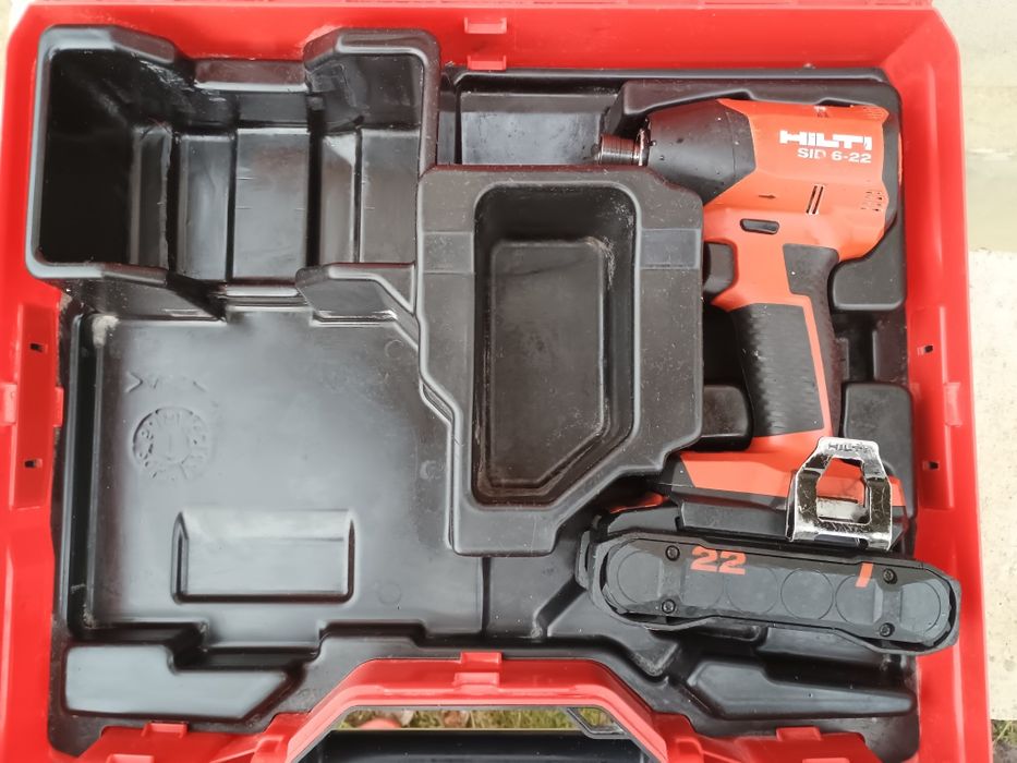 Filetanta cu impact pt biti hilti sid6 22 nuron. Baterie 4 ah și cutie