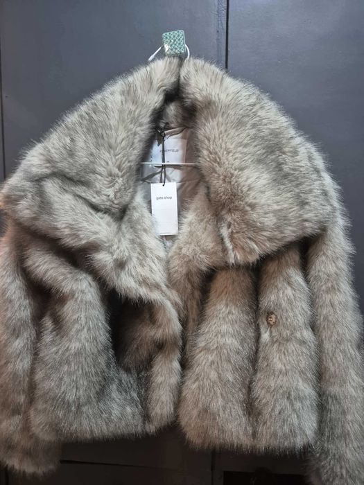 Шак палто с косъм