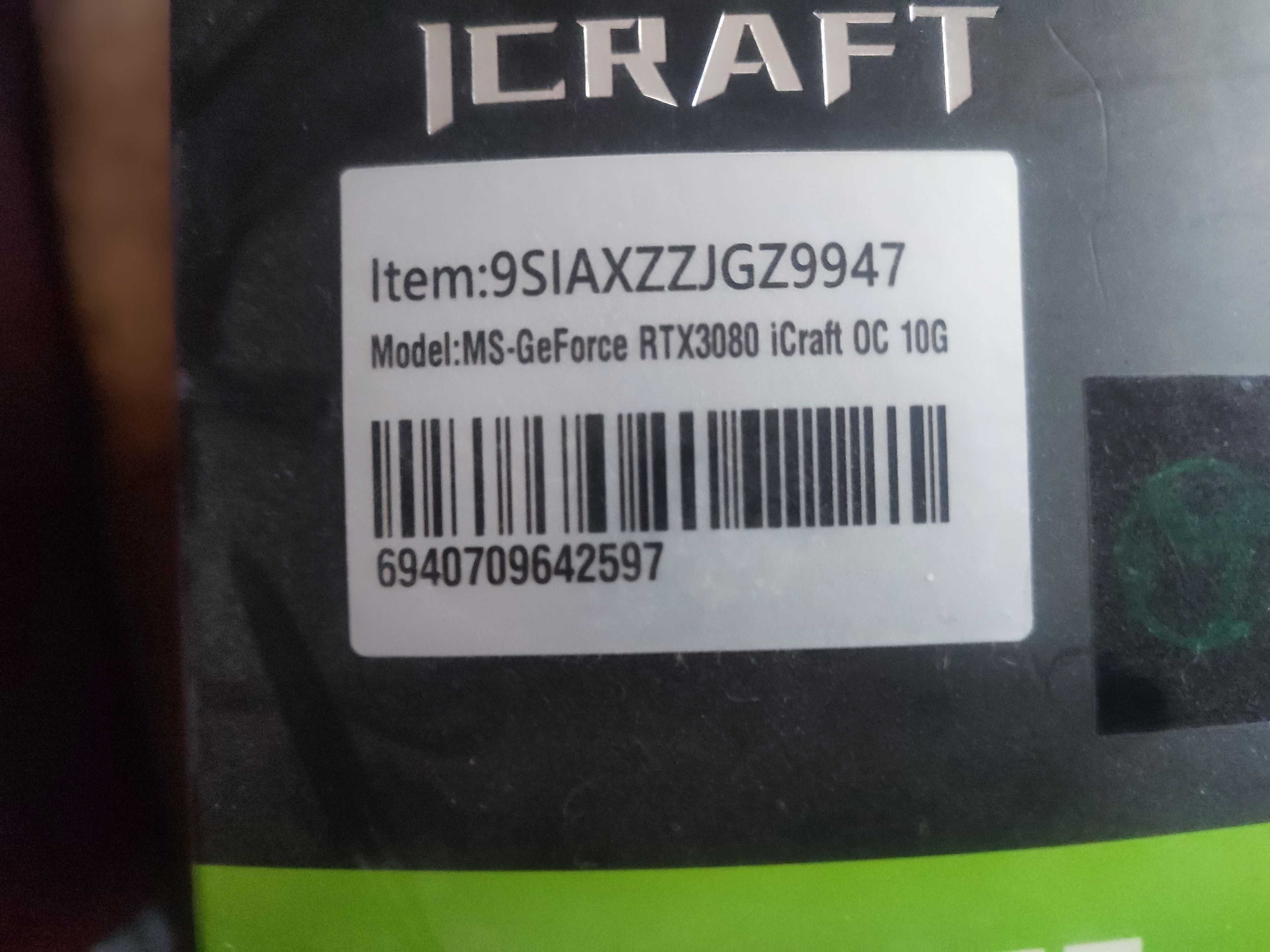 Видеокарта iCraft RTX 3080