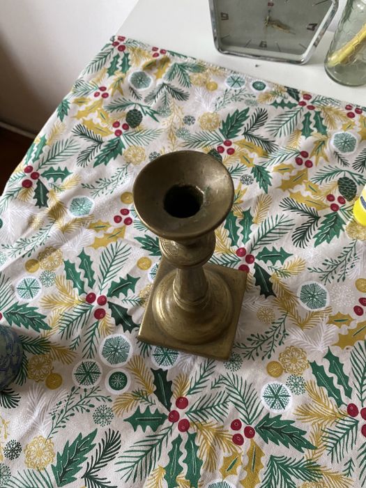Suport lumanari sfesnic bronz alama decor