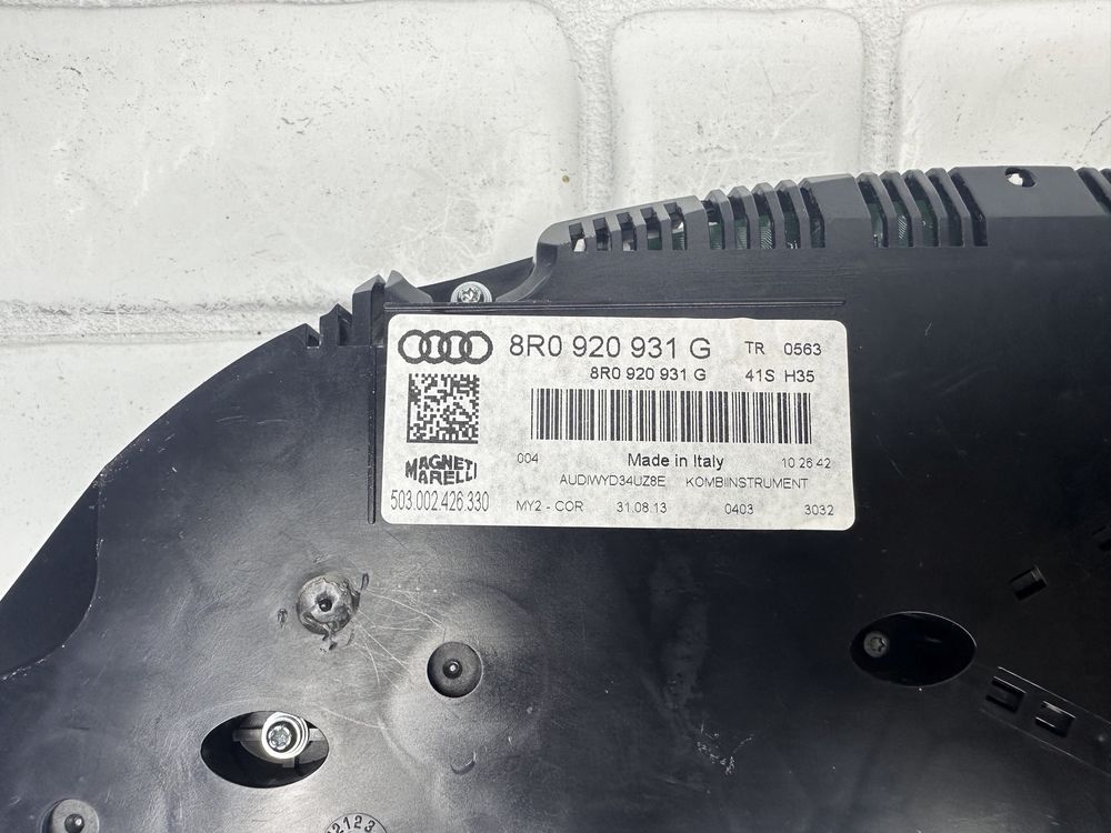Километраж AUDI SQ5 8R0920931G