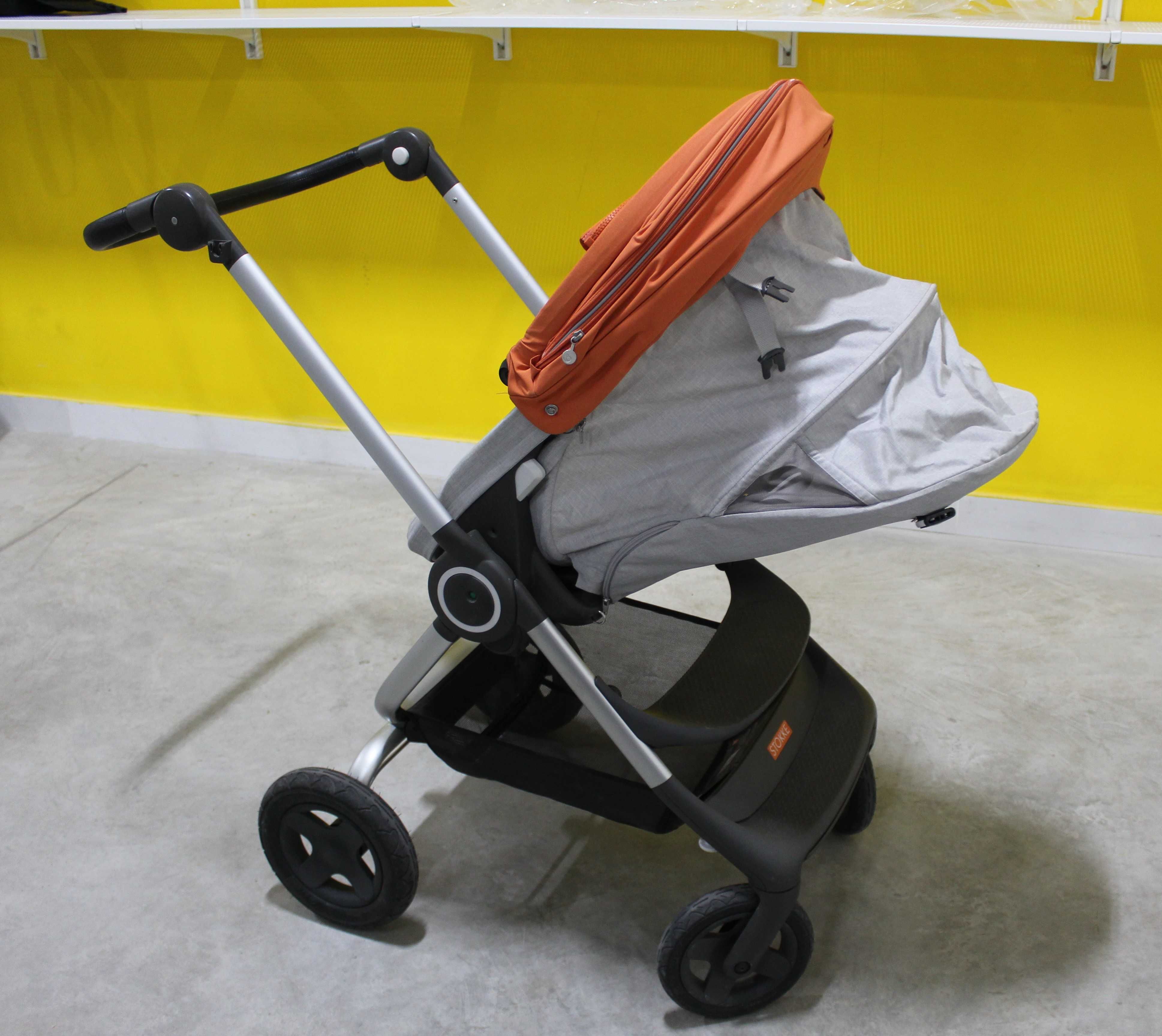 Детская коляска Stokke scoot с люлькой