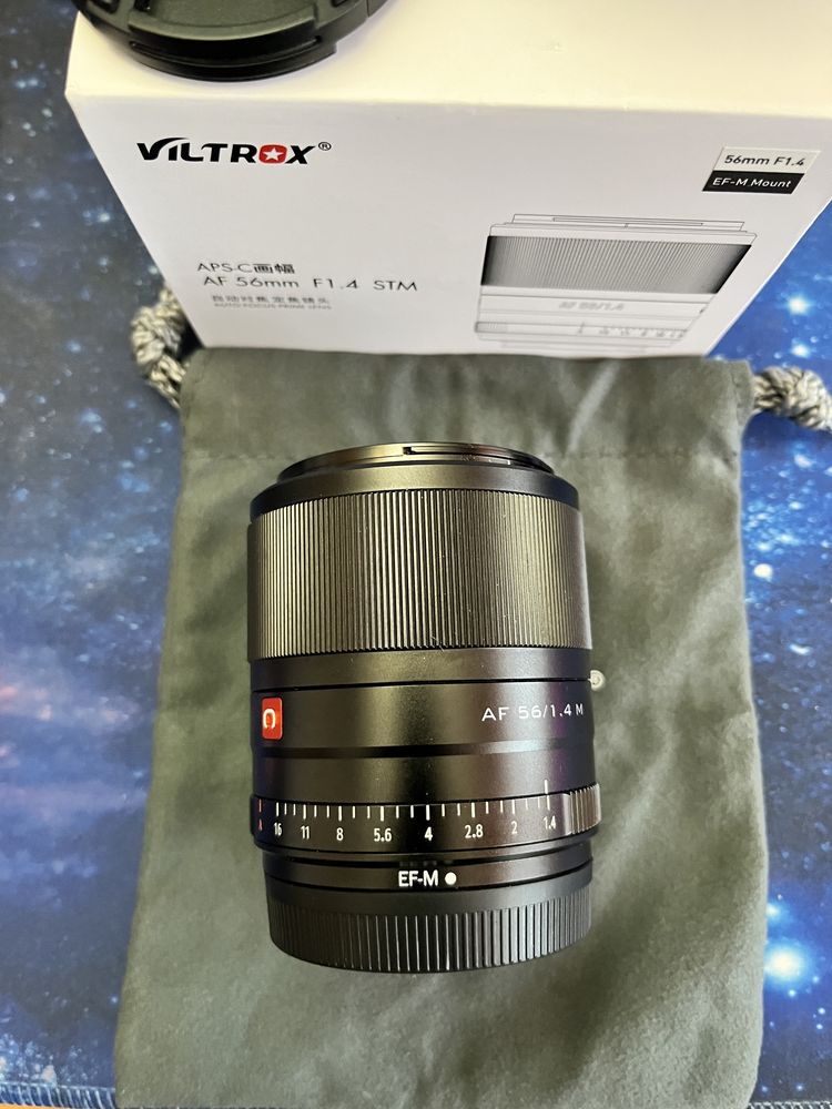 Viltrox 56mm f1.4 Canon ef-m identic Sigma 56mm f1.4