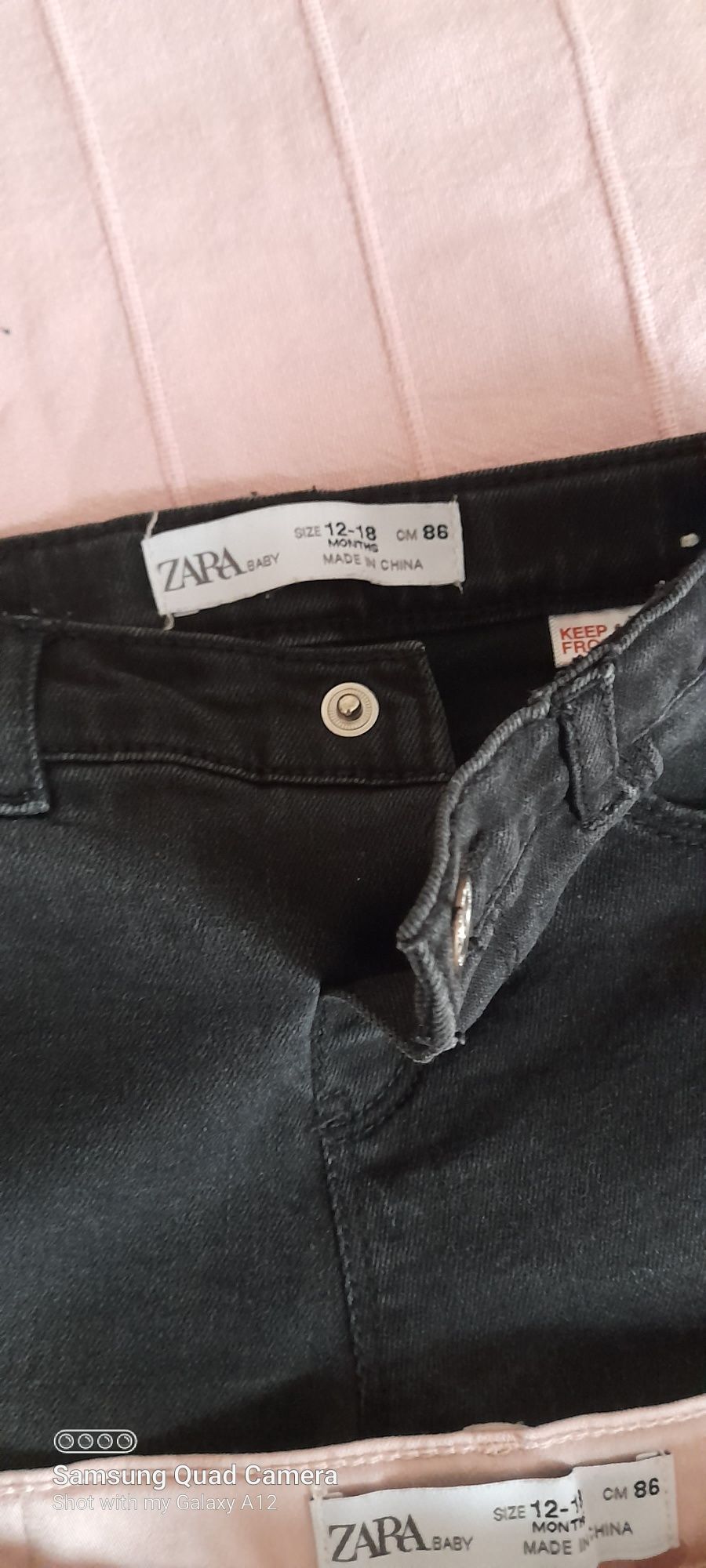 Lot pantaloni Zara fetita 12-18 luni