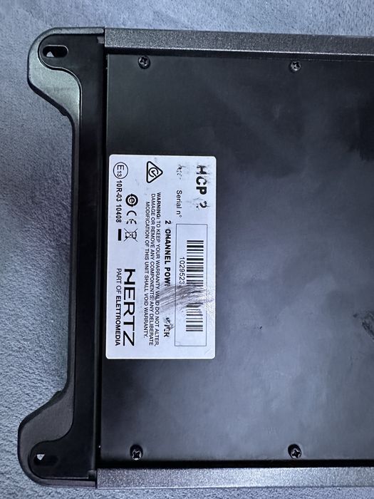 Subwoofer auto HERTZ dieci 600W + statie HERTZ