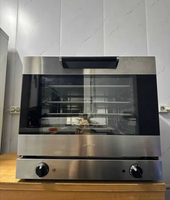 Конвекционная печь SMEG ALFA 43 X с мастер класса.