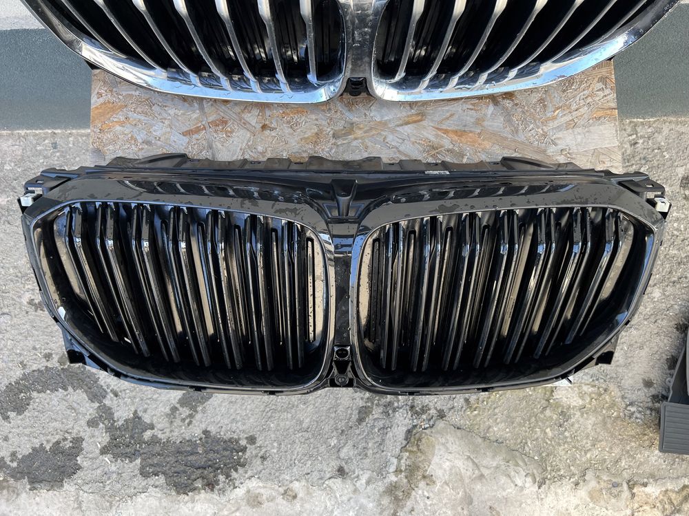 Grila clapete active hota BMW X5 G05 chrome black ORIGINALE