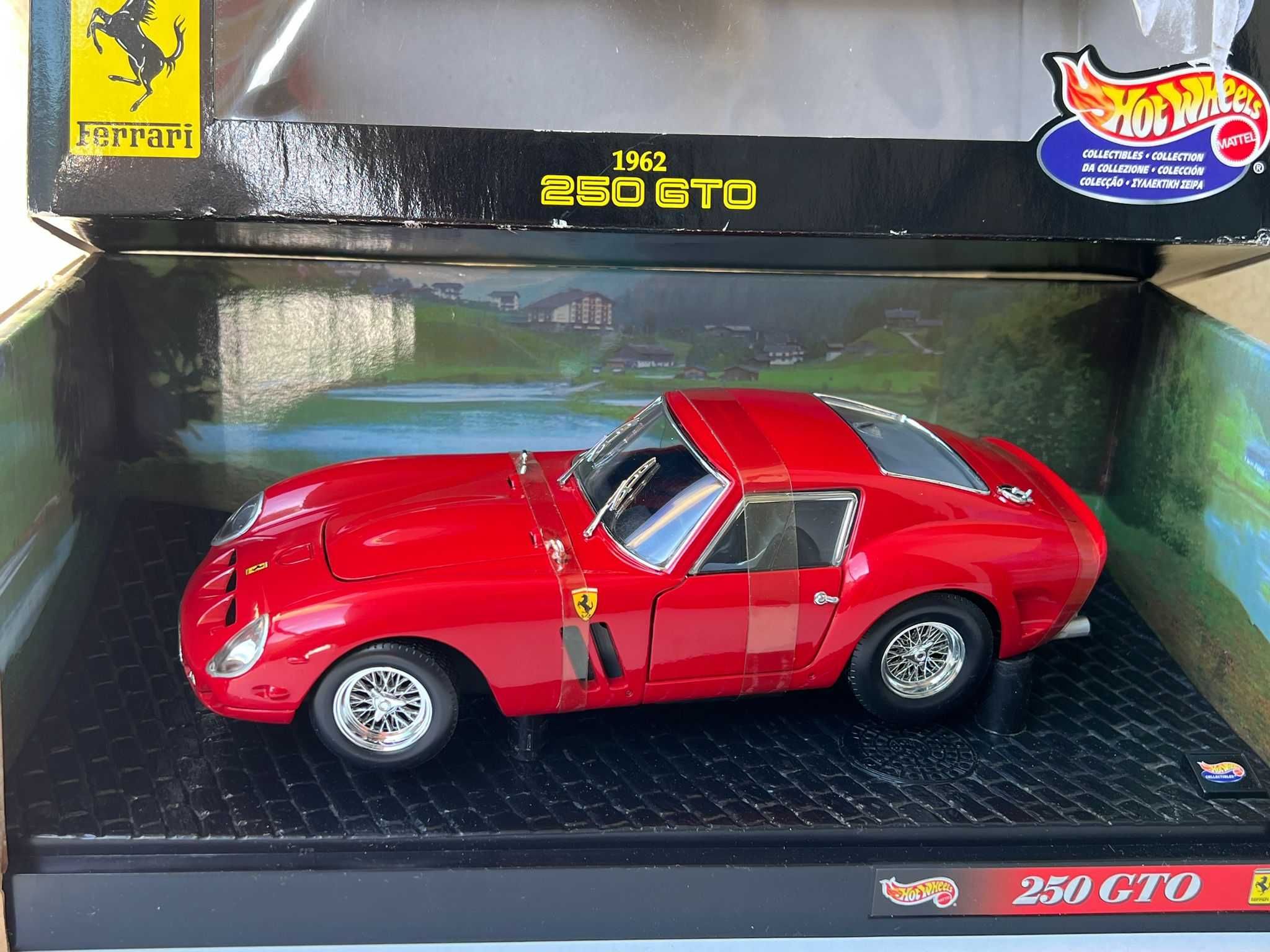 Macheta Auto 1/18 Hotwheels Ferrari 250 GTO 1962