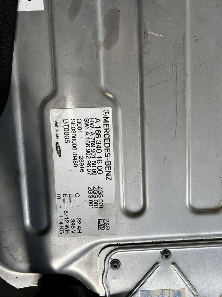 батерия за мерцедес w166 gle