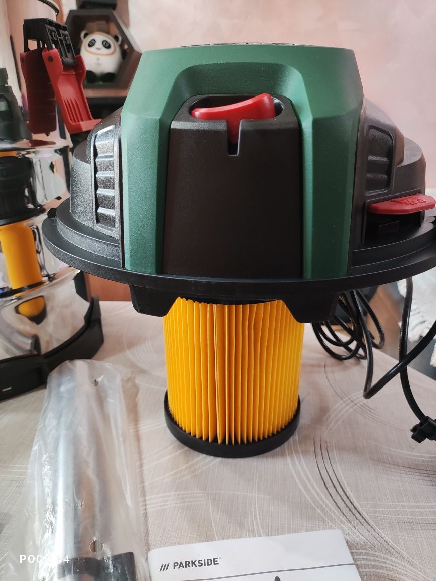 Прахосмукачка за сухо и мокро почистване PARKSIDE PWD 25 C4