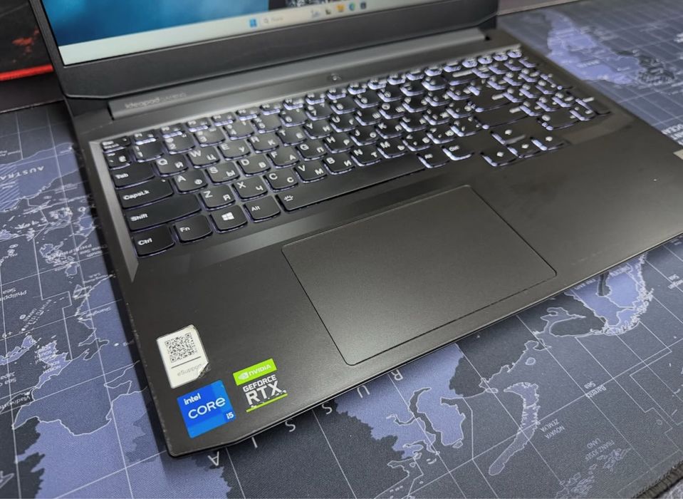 Игровой Lenovo ideapad Gaming 3 - i5-11300H/8Gb/SSD512Gb/RTX3050