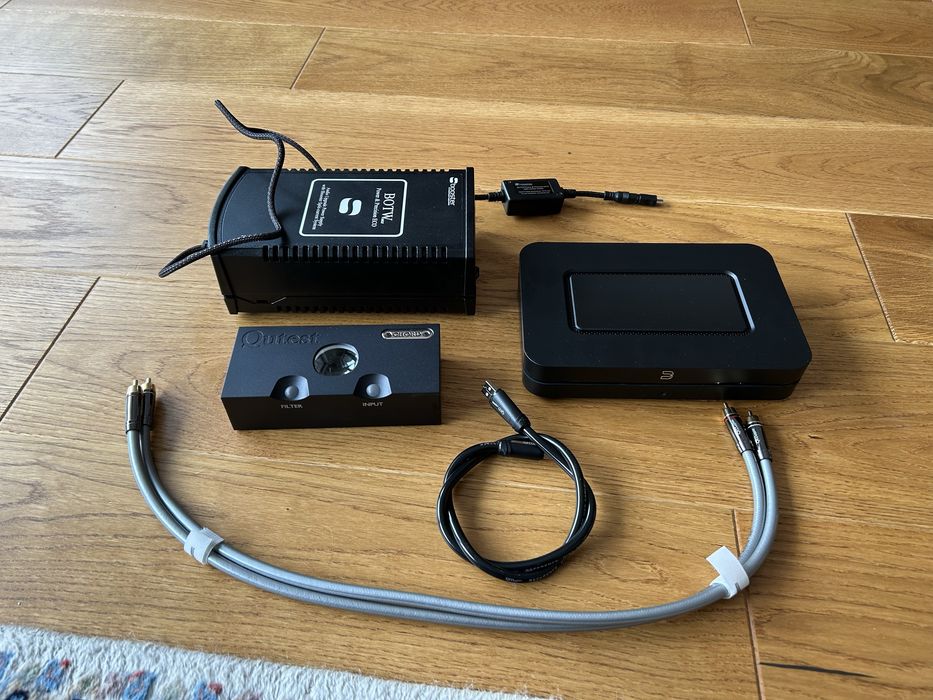 Chord Qutest + Blusound Node (n130) + Linea Power Supply S-Booster