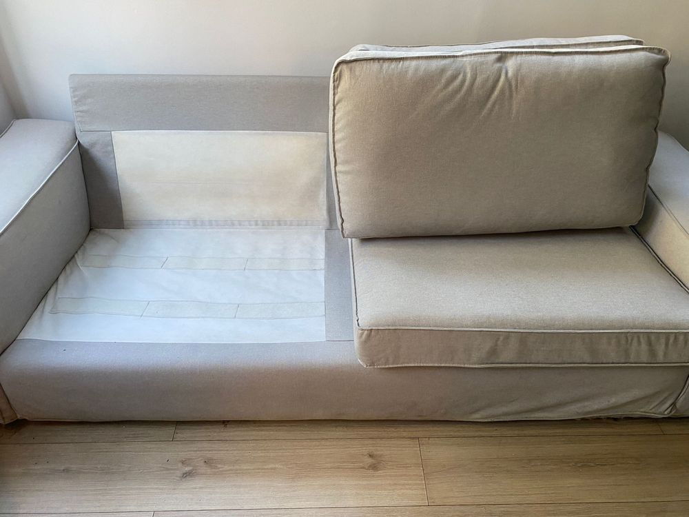 Canapea Fixă cu Perne Spumă