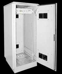 Шкаф уличный напольный 42U 2100х720x860мм IP55 металлическая дверь