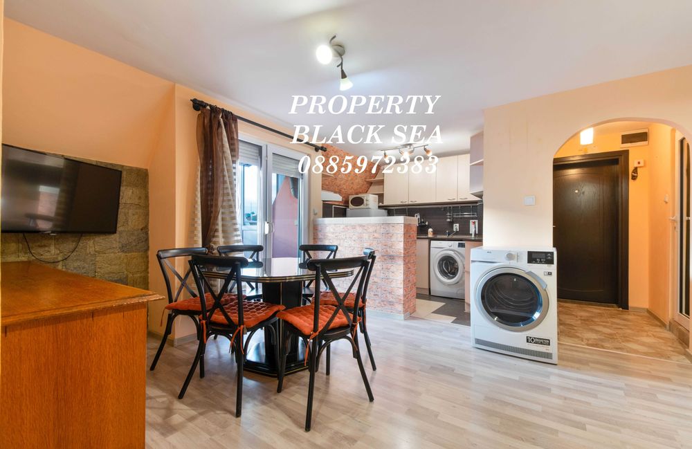 Тристаен южен обзаведен апартамент, жк"Възраждане", до Пожарната