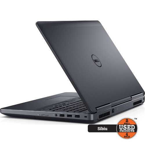 Workstation Dell Precision 7520, i7 7820HQ, 512SSD | UsedProducts.Ro