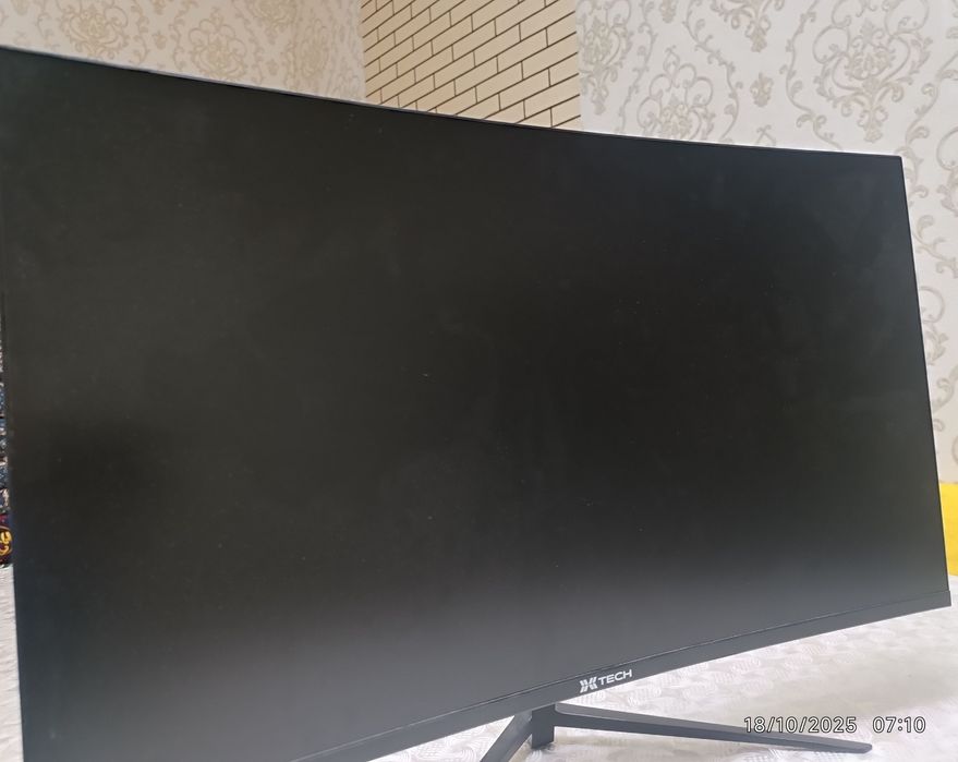 Xtech 27 monitor, yangi, ovalniy dizayn