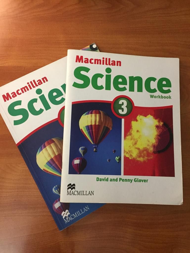 Книга и рабочая тетрадь Science 3 Macmillan