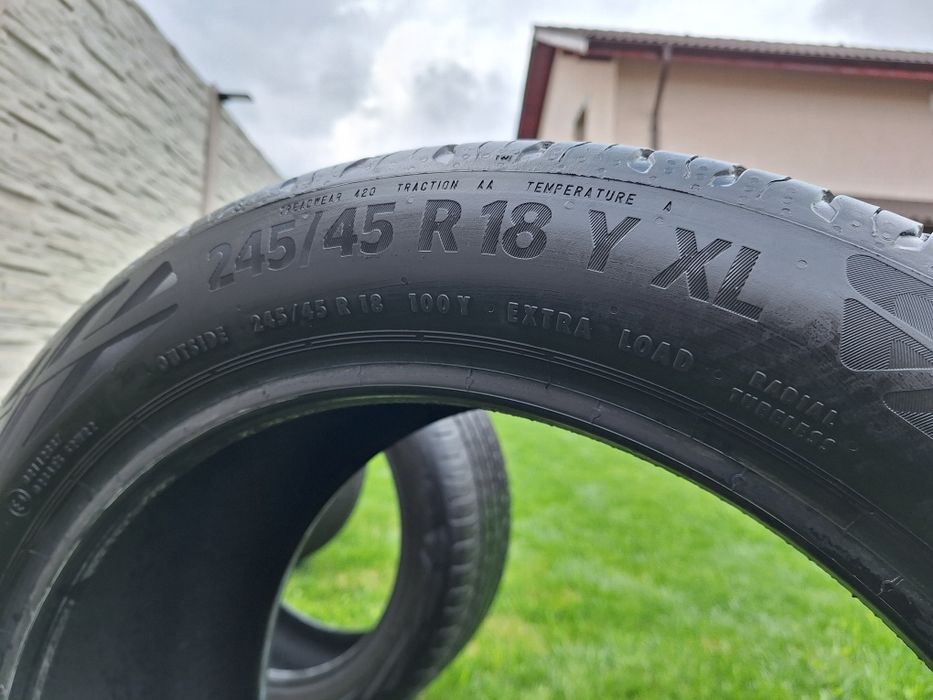 Anvelope Continental 245 45 18 pentru BMW