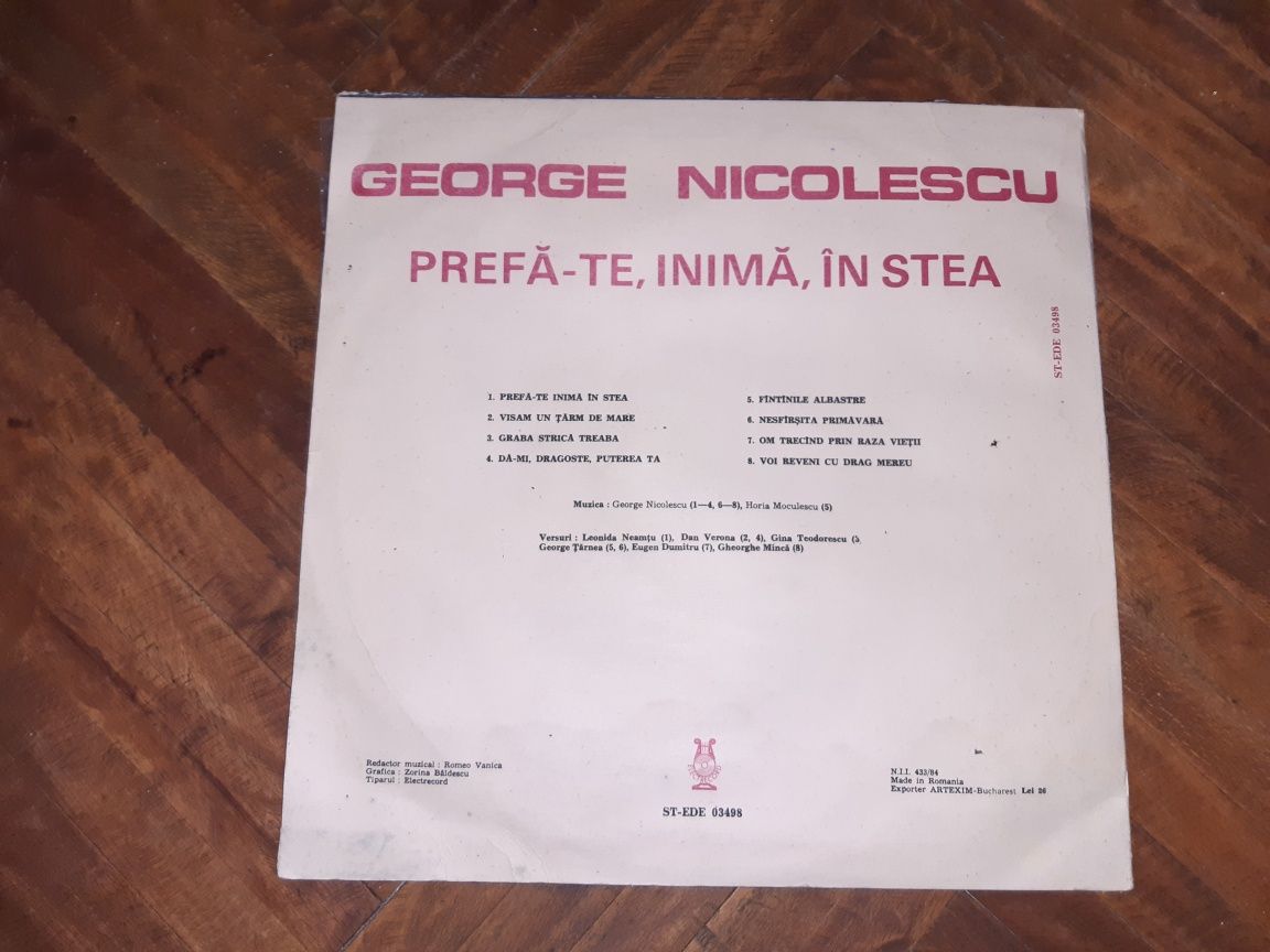 Vinil George Nicolescu / Mihai Constantinescu