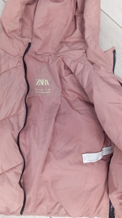 Зимняя куртка ZARA на девочку на 7-10 лет