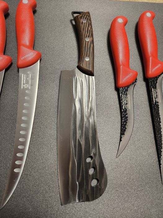 SET Cutite Macelarie 8 piese Germany RED