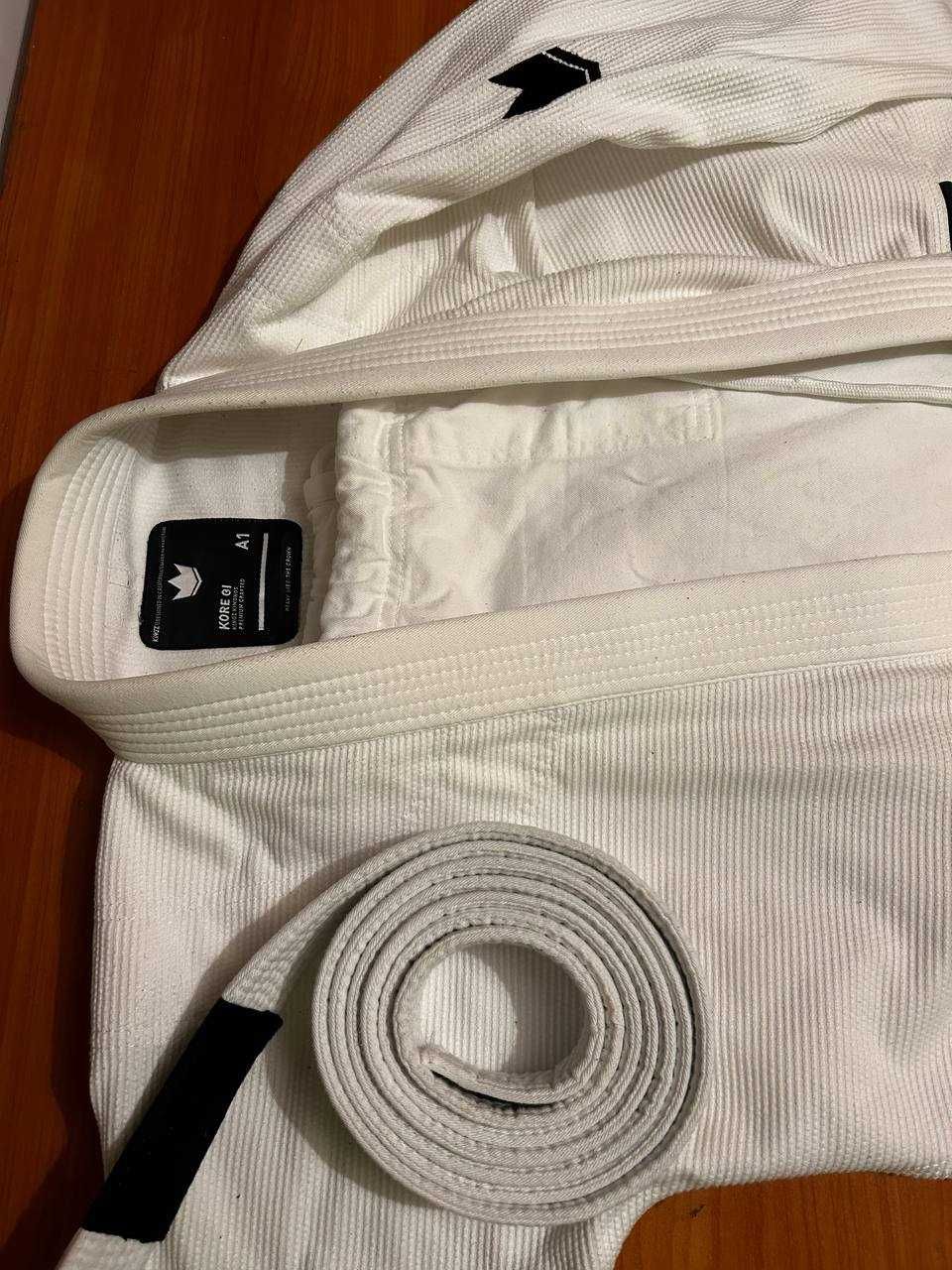 Kingz Kore Jiu Jitsu Gi - White (BJJ ги за мъже) Размер A1