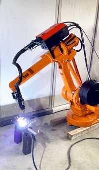 Употребяван робот за заваряване ABB с Kemppi - Заваръчен робот