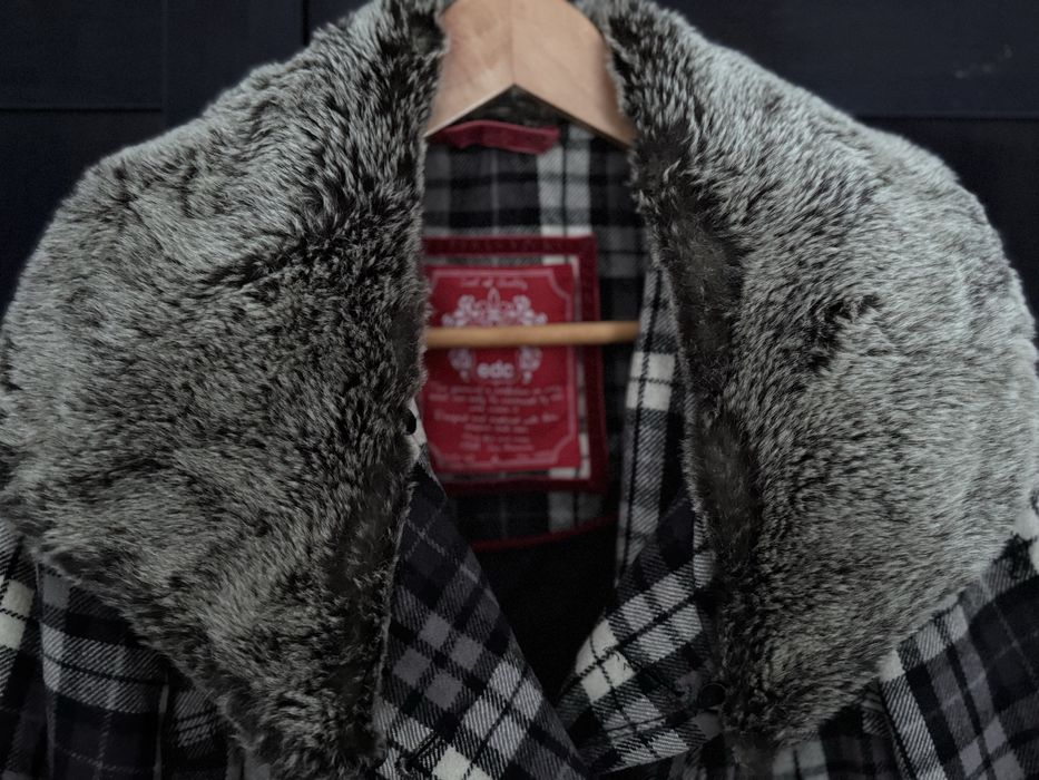 Jacheta lana si vascoza, marime L, marca EDC