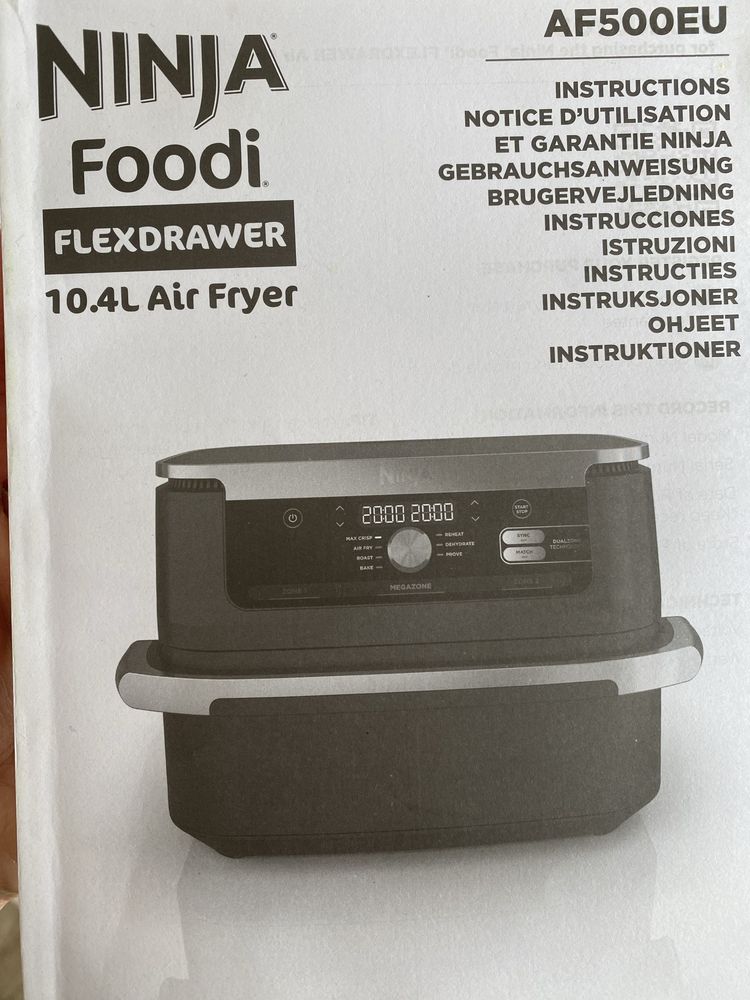 Ninja Foodi Flexdrawer 10.4 l Air Fryer