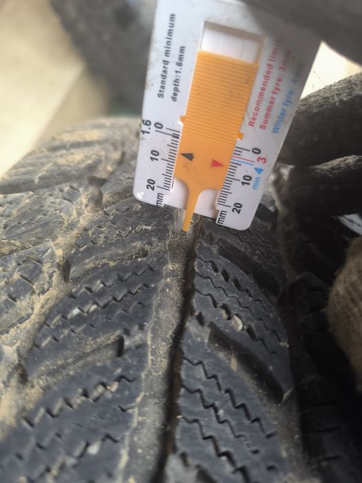 Roti iarna VW R15 Cauciucuri fff puțin rulate