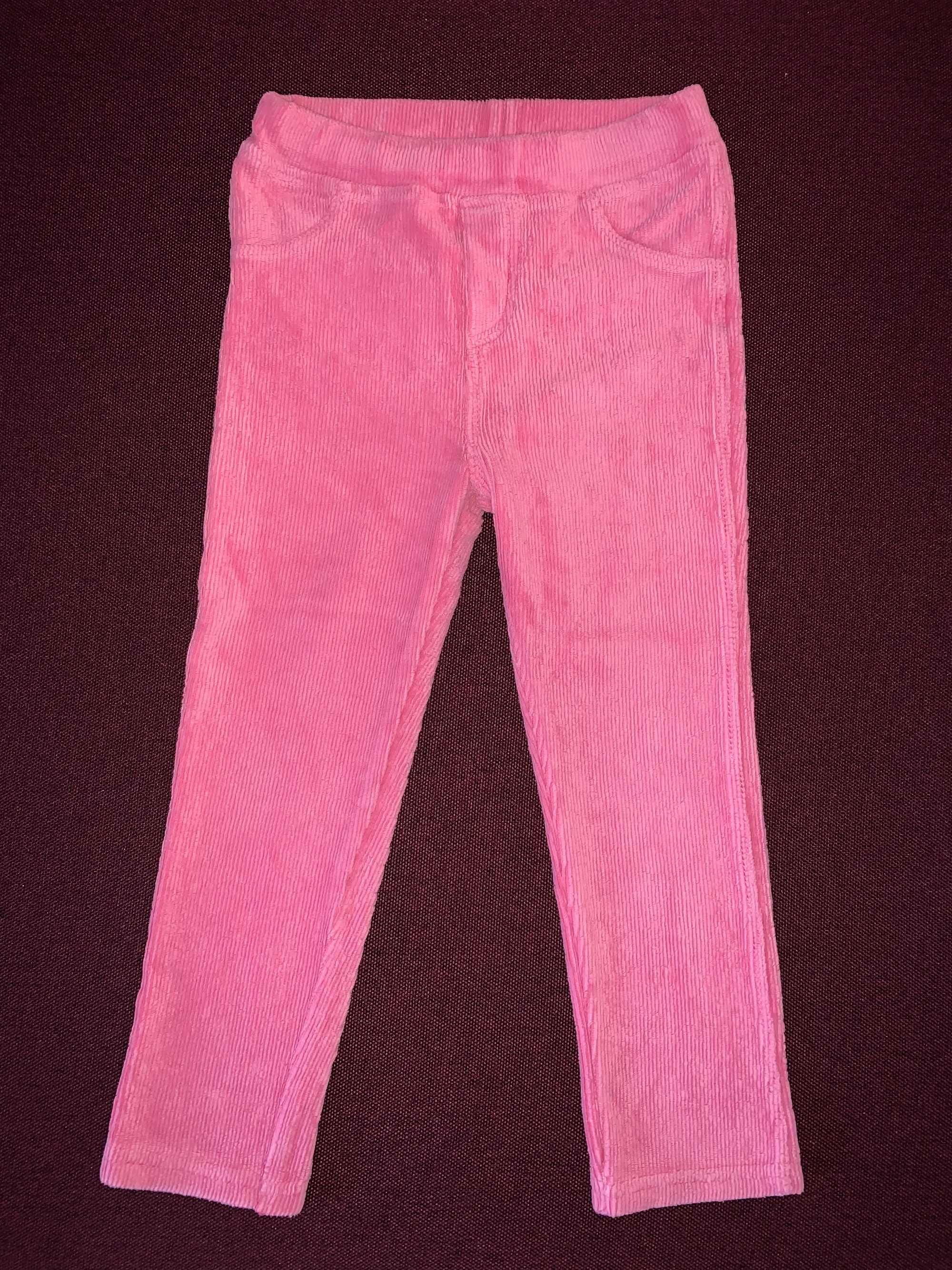 Pantaloni raiati fetite 98cm