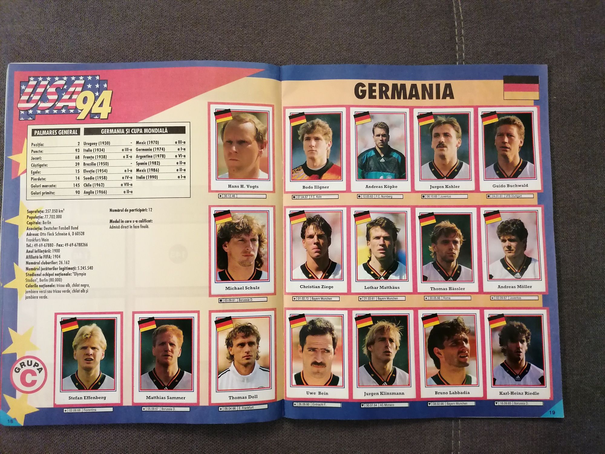 Album complet World Cup 1994