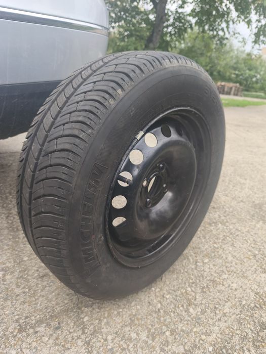 Roată de rezervă jantă tablă 195 65 R15 Renault Megane 2 Scenic 4×100
