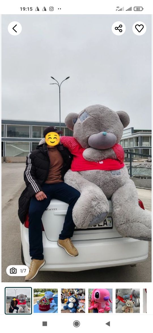Teddy bear Mishka Teddi
