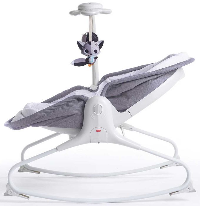 Шезлонг 3in1 Tiny Love Rocker Napper, Сив/Бял
