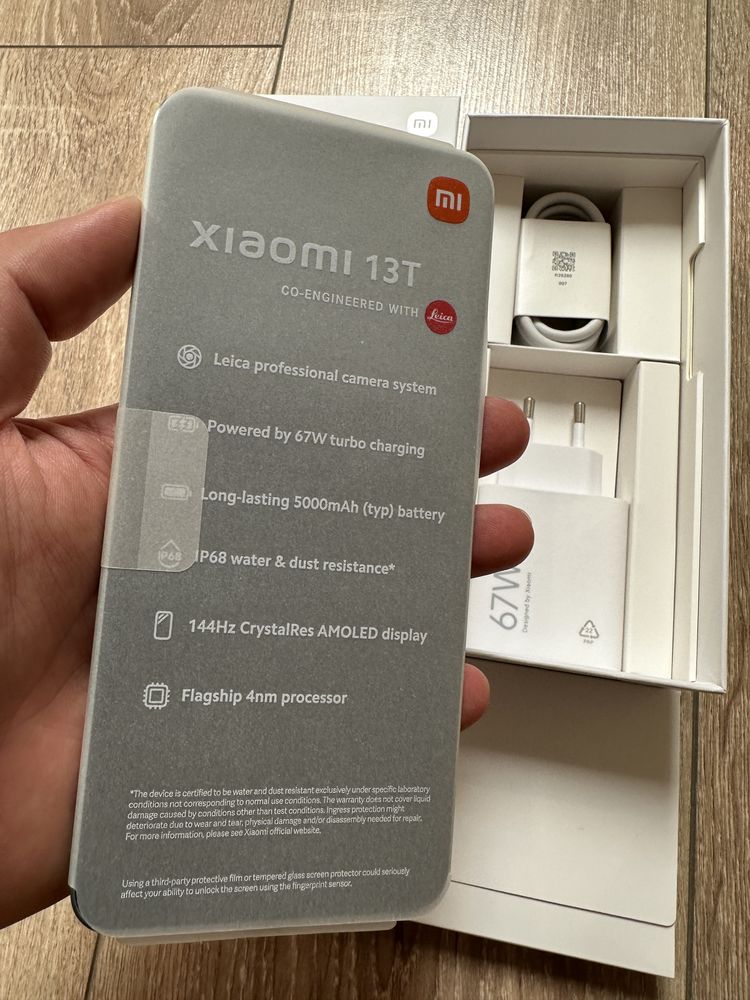 Xiaomi 13T de 256Gb, 5G, Meadow Green, nou, bypass