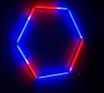 Hexagoan eled rgb Dream cu telecomanda  si app pe telefon