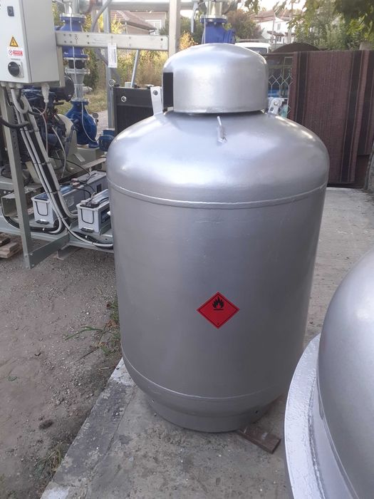 Газов резервоар цистерна 500 L Пропан Бутан LPG сгъстен въздух амоняк